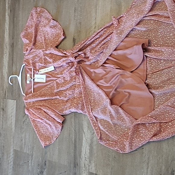 Hi/Lo Midi Wrap Dress - Picture 4 of 6